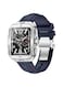 Swiss Military Alps 2 Smartwatch with Call Features, Music Playback, 1000 Songs Storage, IP67, Fitness &amp; Health, Magnetic Charging, 7-12 Days Battery Life, iOS/Android Compatible - Silver Blue