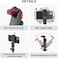ULANZI Phone Tripod Mount ST-06S Universal Smartphone Mount Adapter with 2 Cold Shoe 360&deg; Rotates and Adjustable Cell Phone Clip Clamp Holder Compatible with iPhone Samsung Galaxy and All Phones