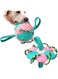 Hamsxo Dog Exercise Toy Water Ball Tug Toy Flying Disc Outdoor Football Active Behavior Pet Kitten Puppy Birthday Gift Exercise Portable Interactive Ball (Pink)