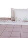 East 5-Piece Bedding Set (1 Comforter + 1 Duvet Cover + 1 Fitted Bedsheet + 2 Pillowcase), Soft Touch Banana Grid Print King