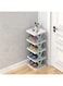 KLONOX 5-Tier Shoe Rack, Entrance Hallway Storage Furniture Shoe Rack, Portable Shoe Cabinet, 5-Tier Stylish Shoe Cabinet, Perfect For Organize Shoes. (Blue)