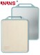 Cutting Board,Double-Sided Cutting Board,316 Stainless Steel Cutting Board With Blue Edge,Grain fiber Chopping Board For Fruit Meat,Juice Grooves Design Chopping Board,Knife friendly,39x30cm