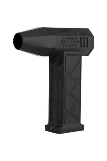 130,000 RPM turbo mini fan&mdash;super powerful handheld air blower gun with 52 m/s wind speed airflow