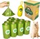 TNGN Dog Poop Bags, Pet Dog Poop Waste bags Litter Bags, Thick 100% Leak Proof Lavender Scented Poo bags, Biodegradable, Eco Friendly, Dog Pet Supplies (with dispenser and box)