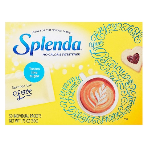 Splenda No Calorie Sweetener 50 Packets