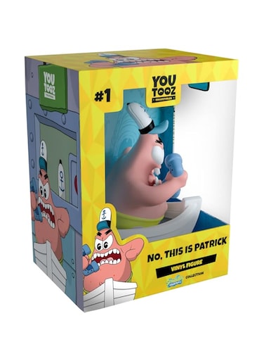 Youtooz No, This is Patrick 4.3" Vinyl Figure, High Detailed Collectible by Youtooz Spongebob Collection