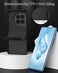 Generic Silicone Case for OnePlus 12R 2024, Liquid Gel Rubber Bumper Case with Soft Microfiber Lining Cushion Slim Hard Shell Shockproof Protective Cover for OnePlus 12R 5G 2024 (Black)