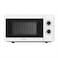 STAR TRACK 20L Mechanical Microwave Oven, 700W, 5 Power Levels, Push Button, Turntable Tray, Grey Cavity, BS Plug, ST-MW700-MW20