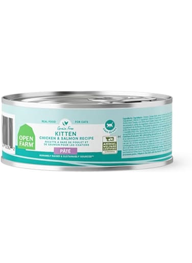 Open Farm Kitten Chicken &amp; Salmon Pate Wet Cat Food - 150G
