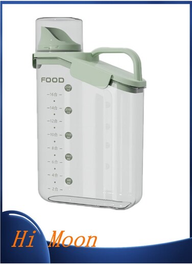 Kitchen Grain Dispensers, Food Bucket Transparent Rice Container, Portable Grain Storage Container Dispenser, Large Best Rice Dispenser With Visual Design, grain dispenser For Rice grain Rice 2500ml