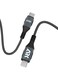 ARKTechno-C2C6001 60W Aluminium Data Cable   Type-C to Type-C Fast Charging Cable   1M Durable Braided Cord with German Technology   Quick Charge 3.0 Support   Safe &amp; Efficient Power Delivery