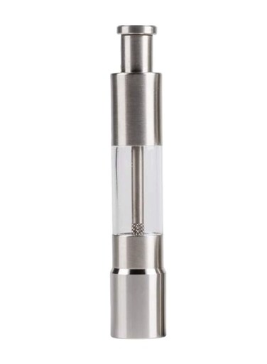 &amp; Squito Manual Pepper Mill Silver