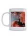 Big Ben Printed Mug White/Brown/Pink