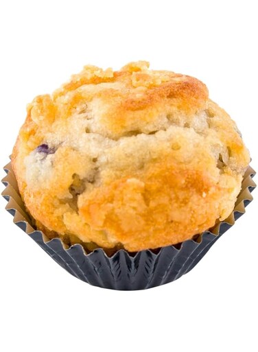 Foil Coated Paper Baking Cups - Paper Baking Cups - Mini Baking Cups 1.2 Inch, 0.4 Ounce - Metallic Black - 200Ct Box - Restaurantware