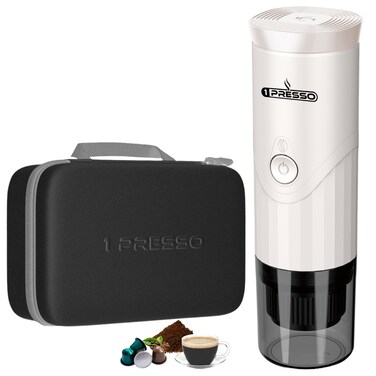 1Presso PRO Portable Automatic Espresso Coffee machine - White