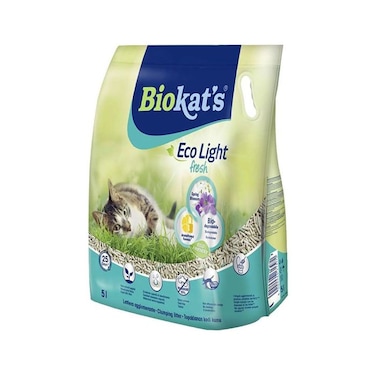 Biokat's Eco Light Fresh Spring Blossom+Light Extra 5Lt FREE