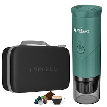 1Presso PRO Portable Automatic Espresso Coffee machine - Green