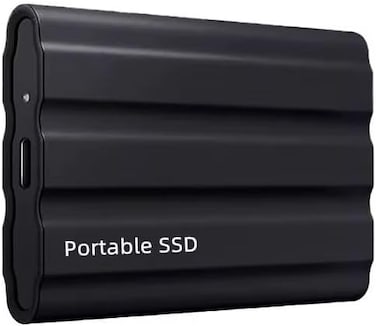 Portable Hard Drive 2TB, Mini SSD Hard Drives,Solid State External Drives,Computer Backup Drive,USB 3.1 to Type-C (2TB)