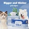 Pet Wipes 240pcs, Large Pet Grooming Wipes for Dogs &amp; Cats, for full body, eye wipes, ear wipes, Paws, &amp; Butt Unscented (3 pack)