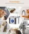 Cat Water Fountain,Stainless Steel Pet Fountain with Quiet Pump,3.2L/108oz Large Capacity Pet Water Dispenser Suitable for Indoor Use