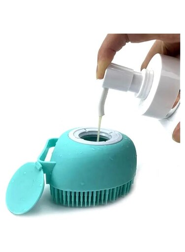 MY Dog Grooming Silicone Shower Brush Portable Dog Shower Massage Brush