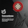Darts Corner Professional Dartboard Tripod Stand Portable Adjustable Travel-Friendly Mobile Darts Stand for Indoor &amp; Outdoor