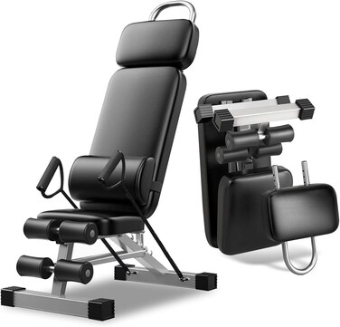 Adjustable Olympic Weightlifting Bench with Leg Developer Exercise Fitness