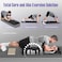 Multifunctional Portable Abdominal Workout Board Plank Trainer Pilates Reformer Set (Grey)
