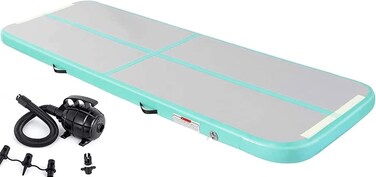 Inflatable Air Gymnastics Mat Training Mat (4 Meter Random Color)