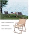Portable Outdoor Folding Chair Camping Leisure Chair Small Stool Lightweight