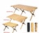 Folding Camping Table, Portable Outdoor Indoor Low Height Foldable Picnic Table