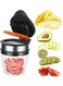 Slicer Cup, Egg Slicer, Strawberry Slicer, Banana Cutter Slicer, Kiwi Grape Slicer Cutter, Stainless Steel Slicer for Soft Fruit Vegetable, Quickly Making Fruit Vegetable Salad