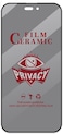 Muzz iPhone 16 Pro Max Matte Privacy Ceramic Screen Protector Film, Matte, Anti-Spy, Full Adhesive, Flexible,[Not A Glass], Anti-Spy Full Adhesive Flexible Film For Iphone 16 Pro Max 5G 2024