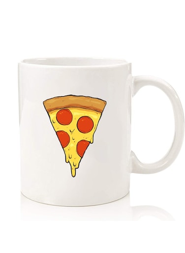 Premium Quality Two Sided Printed Coffee Mug Tea Cup For Home Office, Kids Men Women Pizza (2)