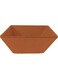 Servewell Melamine Horeca Terracotta Hammered Squre Bowl 8