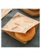 Kraft Paper Packing Bags 100PCS Letters Printed Pastry Donut Bread Bags Wedding Decoration Food Greaseproof Paper Bags, Sandwich Packing Bags