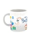 Happy Birthday Printed Coffee Mug White/Green/Yellow
