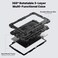 Case for Samsung Galaxy Tab S10 FE/ S9 FE 5G 10.9 Inch/Tab S9 11 Inch, Heavy Duty Shockproof Protective Case with Screen Protector, Hand Strap and Pen Holder for Galaxy Tab S9 11'', Black
