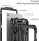 Case for iPad (A16) 11th/10th Generation 2025/2022 (11&Prime;/10.9&Prime;) - with Screen Protector, 360 Rotating Stand &amp; Pencil Holder &amp; Hand &amp; Shoulder Strap Shockproof (Black)