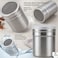 Powder Shaker Duster with Mesh Lid   Fine Flour Sugar Cocoa Shaker   Spice Sprinkler Jar   Easy Clean Kitchen Baking Tool   Dusting Container for Coffee &amp; Baking