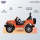 Lovely Baby Powered Ride on Jeep LB 555EL for Kids, EVA Wheels, Remote Control, 100% Assembled - Orange