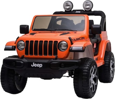 Lovely Baby Powered Ride on Jeep LB 555EL for Kids, EVA Wheels, Remote Control, 100% Assembled - Orange