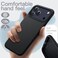Liquid Silicone Case for iPhone 17 Pro 6.3-Inch, Silky Soft Touch Full-Body Protection, Anti-Scratch Shockproof Phone Cover with Microfiber Lining (Black)