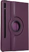 Muzz Rotating Case for Samsung Galaxy Tab S9 FE 5G 10.9 Inch/S9 11 Inch 2023, 360 Degree Stand Cover, Auto Sleep/Wake (Purple)
