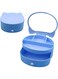 Cat Shape Jewelry Storage Box Plastic Role Play Toy DIY Kids Toys (BLUE)