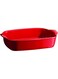 Emile Henry France Ovenware Ultime Rectangular Baking Dish, 11.4 x 7.5, Burgundy,349650
