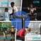 Massage Gun Deep Tissue Massager, Handheld Cordless Percussion Massager LED Touch Screen with 6 Different Massage Heads 20 Speeds for Legs Back Body Pain Relief, Soreness Relief