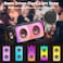 JYX Karaoke Machine with 2 Wireless Microphones, Portable Bluetooth Speaker for Adults &amp; Kids, Big Party PA System with Disco Lights for Gatherings, The Best Gifts for Family