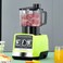 6-in-1 Countertop Blender &amp; Food Processor Combo, 9500W Commercial Mixer