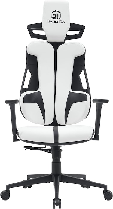GamerTek Galactic Guardian White Edition Gaming Chair